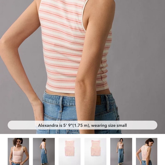 Square Neck Main Squeeze Tank Top - Picture 2 of 5